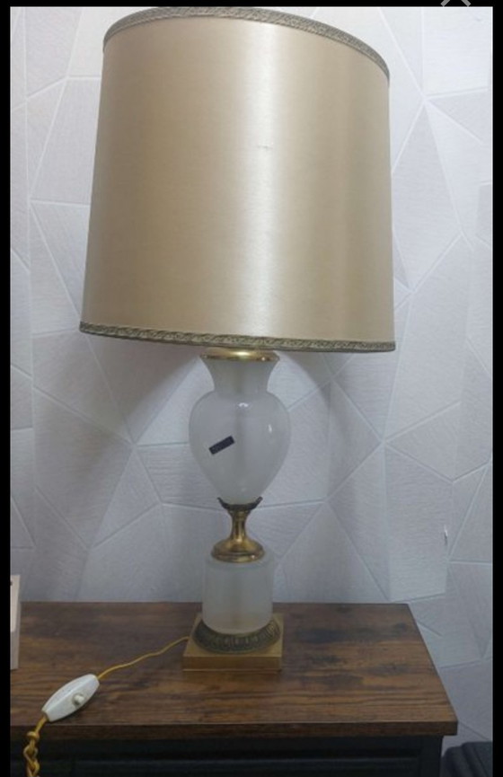 Image 1 of Lampada da tavolo maison Le dauphin 1970