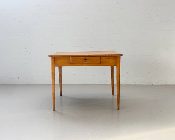 Vika Oleby dining table in light beech wood from Ikea, 1990s (photo 11 of 11)