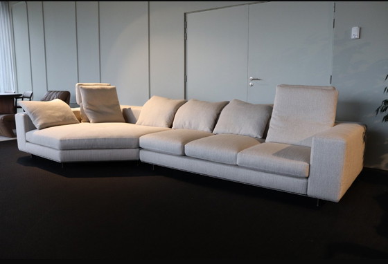 Image 1 of Minotti Freeman modular corner sofa 175x392cm fabric cat. G