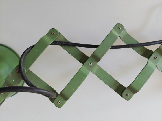 Image 1 of 1940'S Industrial Scissor Wall Light.