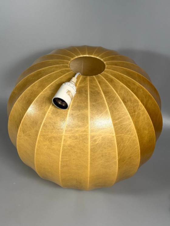 Image 1 of Lampada da soffitto anni '60/'70, lampada a globo "Moon", Goldkant Leuchten Cocoon Design