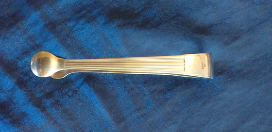 Image 1 of Pinza da zucchero in argento Christofle Modello Ondulation / Mira