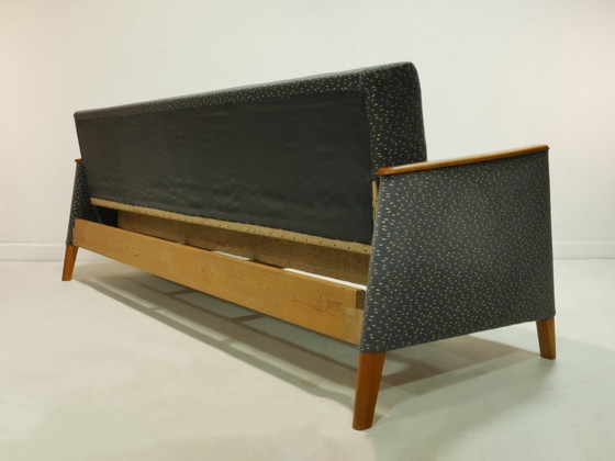 Image 1 of Vintage bank uit de jaren 60, mid-century bank, originele bekleding, Duitsland