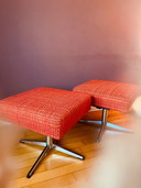 Ensemble de tabourets des années 70