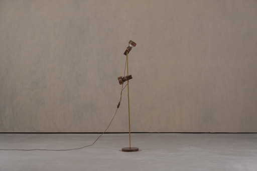 Verstellbare Stehlampe im Mid-Century-Modern-Stil, Deutschland, 1970er Jahre