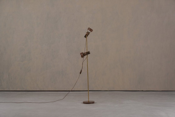 Image 1 of Verstellbare Stehlampe im Mid-Century-Modern-Stil, Deutschland, 1970er Jahre