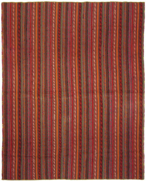 Tissage à la main Jajim Kilim Fars 227x185