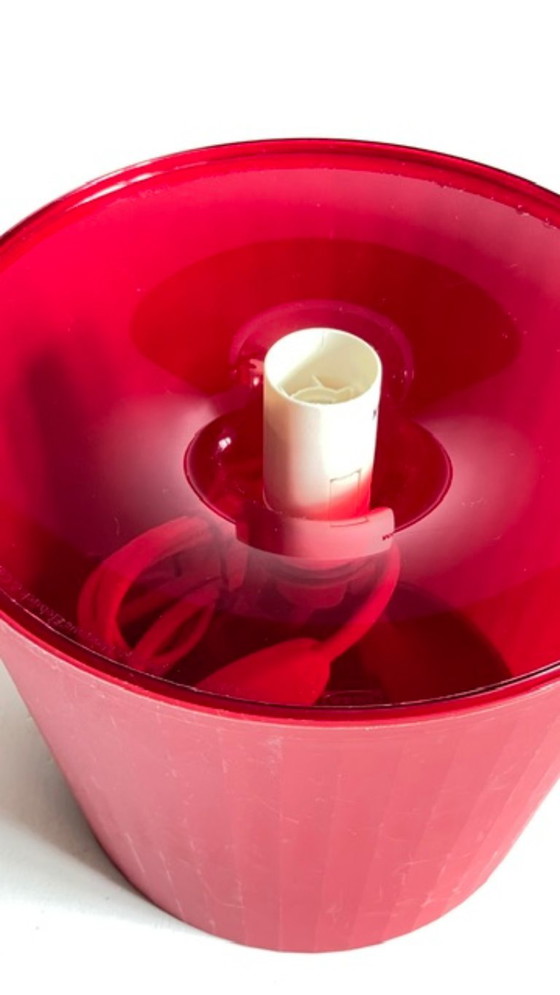 Red Ikea Vintage Lamp – Table lamps, Plexiglass (photo 24 of 24)