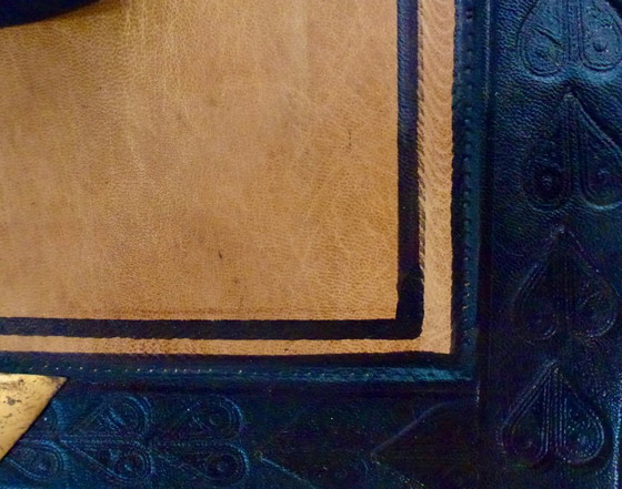 Image 1 of Wandpaneel met abstracte 3-D interpretatie van "De Denker”.