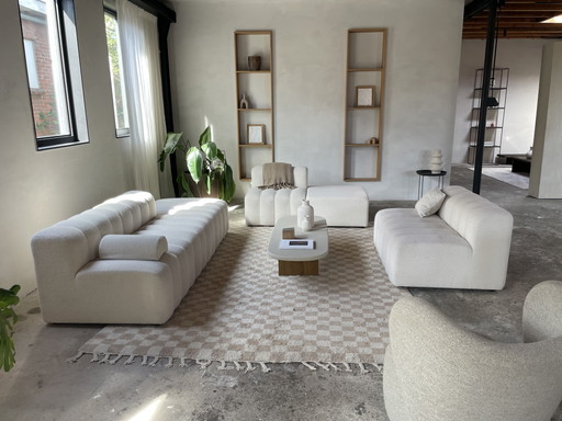 Norr11 Studio Sofa Barnum Bouclé Stof Off White