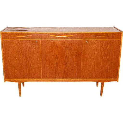 Skandinavisches Vintage-Sideboard aus Teakholz, Schweden 1960