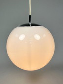 Vintage Glazen Bollamp / Hanglamp, Peill & Putzler, Duitsland 1960's