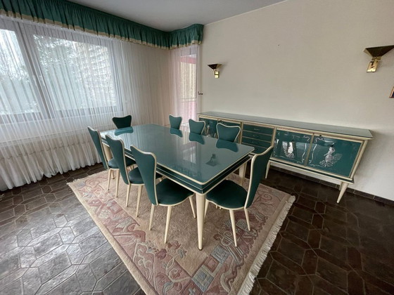 Image 1 of Set da pranzo italiano completo di metà secolo di Umberto Mascagni - anni '50-'60