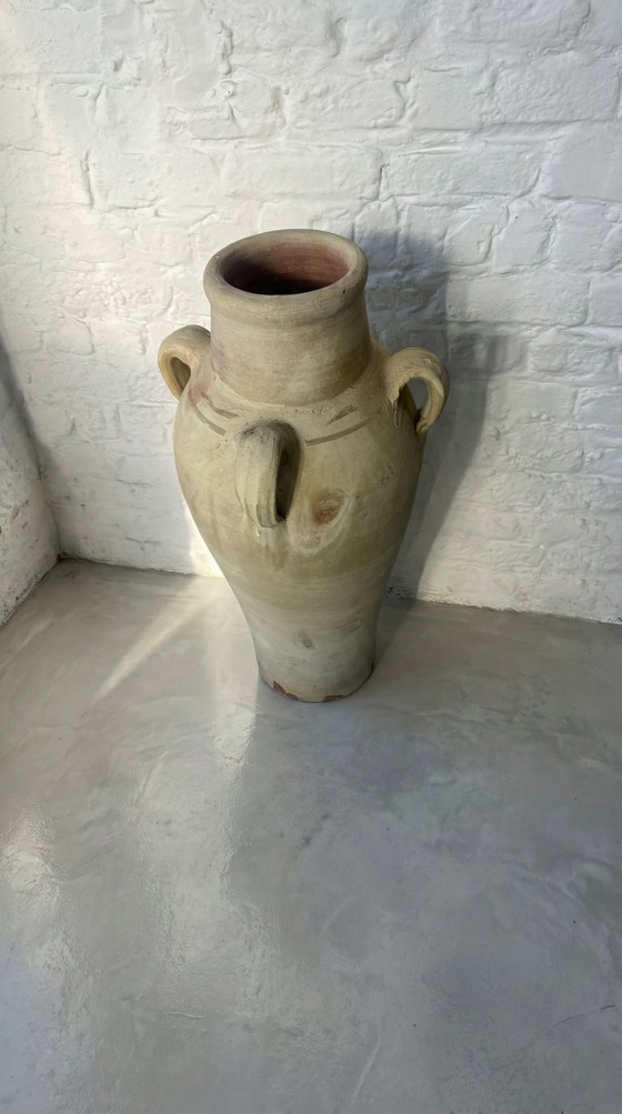 Image 1 of Pair of vintage terracotta amphorae