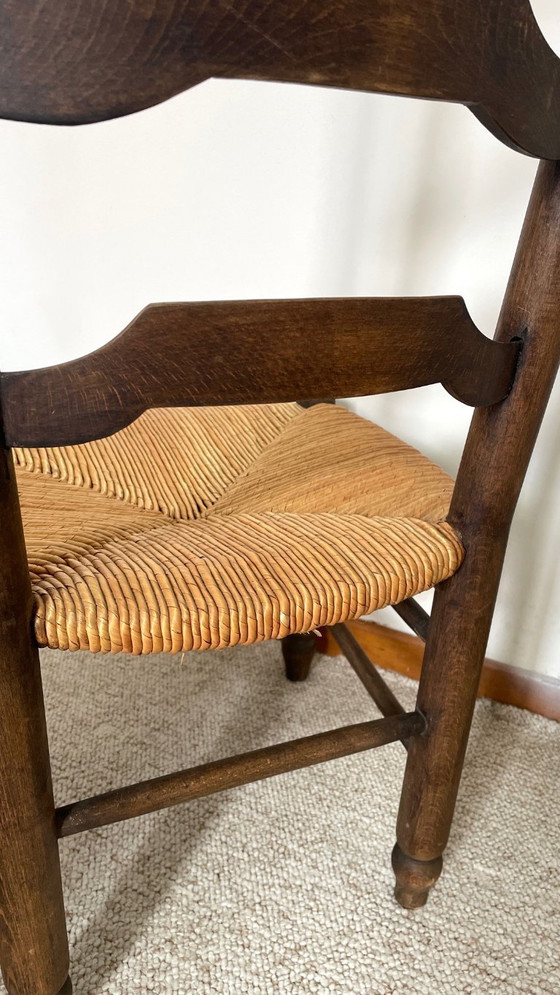 Image 1 of stoel in de stijl van Charles Dudouyt