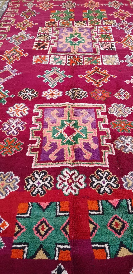 Image 1 of Handgeknoopt Berber kleed wol 359x172cm
