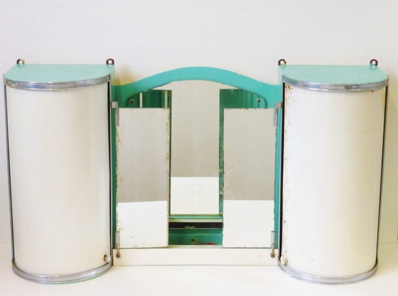 Image 1 of SUPERB 1940s/1950s VINTAGE 1950s 1950s 1950s 1950s 1950s BATHROOM CABINET