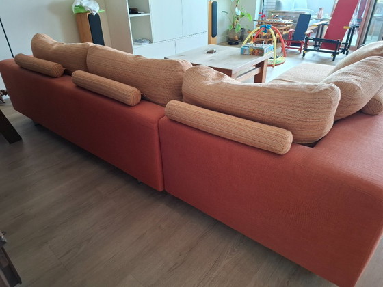 Image 1 of Originele Roche Bobois 'Cinemax' Hoekbank (Herbekleed)