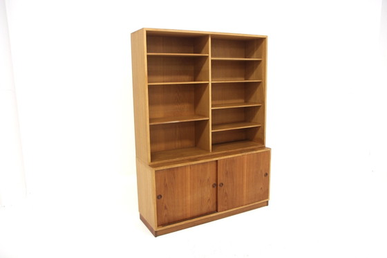 Scandinavian Oak Bookcase by Børge Mogensen for Karl Andersson & Söner, 1960 (photo 9 of 9)