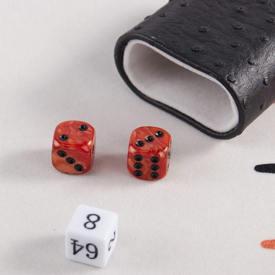 Backgammon Elie Raphaël – Objets déco, Skaï (photo 6 of 8)