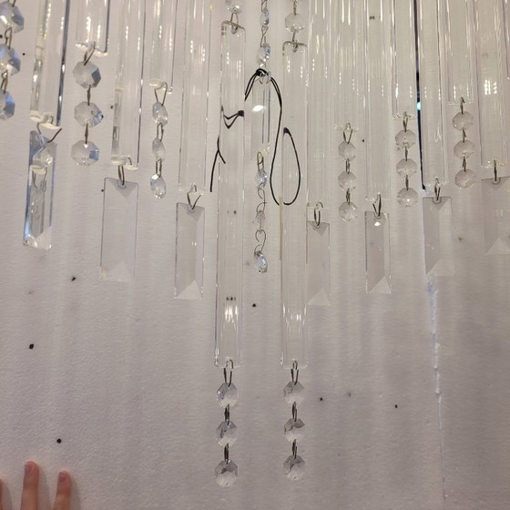 Image 1 of Kandelaber / Kronleuchterkristalle, Hollywood Regency, 90er Jahre - Italien