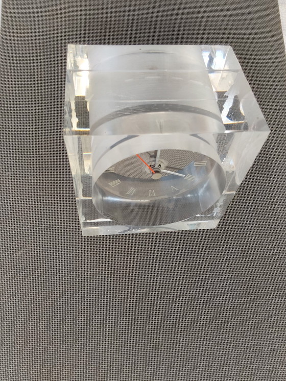 Image 1 of Original TECTA Transparent Table Clock