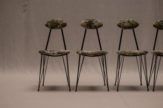 Image 1 of Juego italiano de sillas de comedor de mediados de siglo, años 60