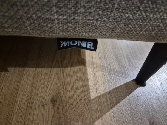 Image 1 of Montel Hampton - Corner sofa - Gray - Green - Fabric - Design