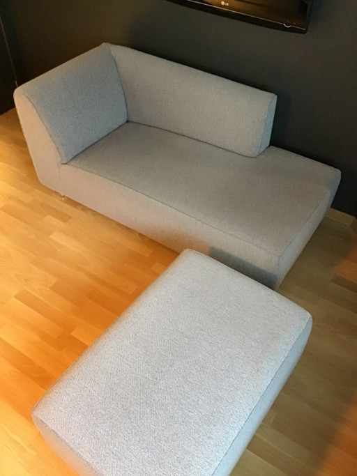 Gelderland 4800 Chaises longues avec pouf assorti