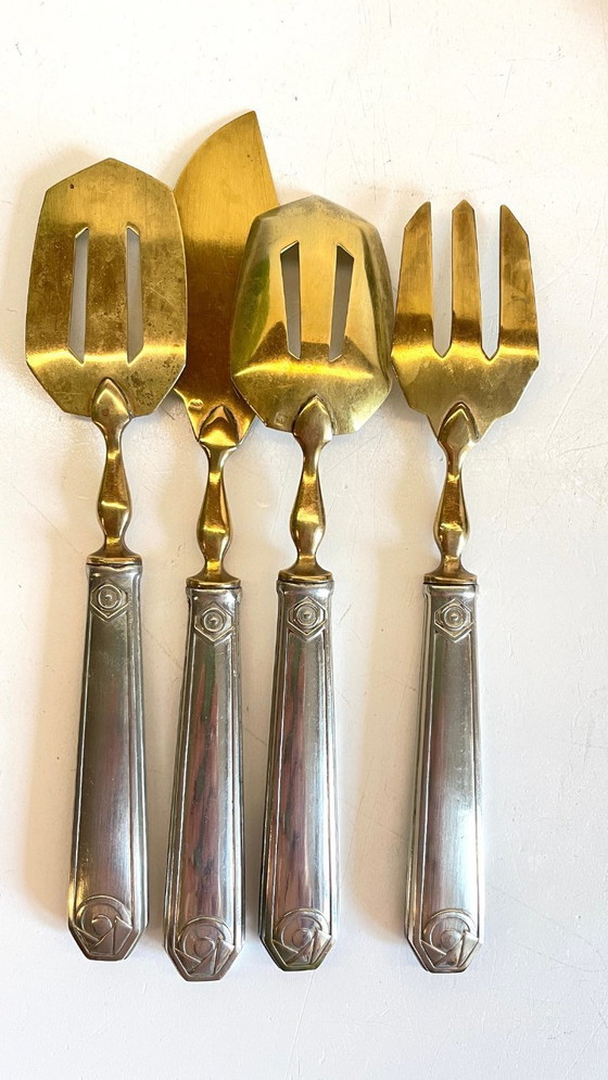 Image 1 of Service à DESSERT Art Déco