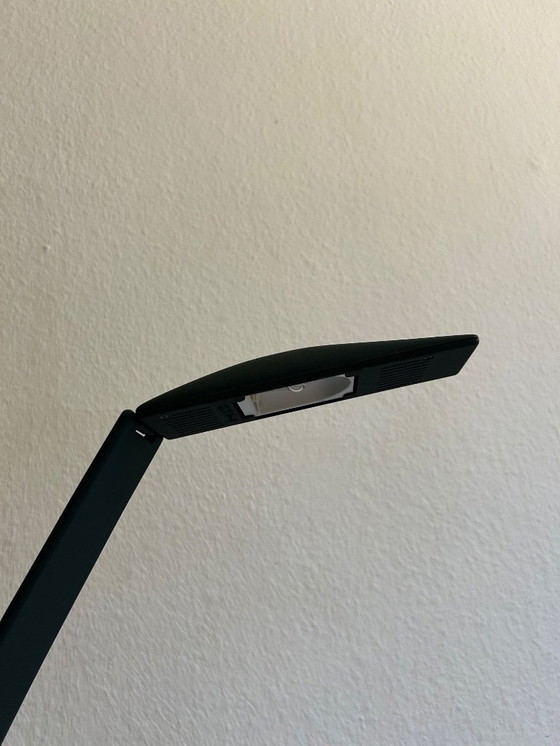 Image 1 of Lampada da scrivania originale Dove nera di Marco Colombo e Mario Barbaglia per PAF Studio.