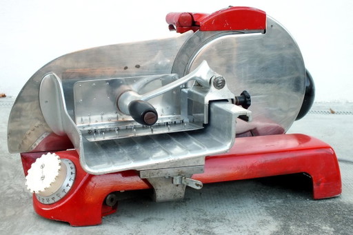 Berkel 114 elektrische snijmachine Olanda Rotterdam ontwerp in de jaren 1947/56