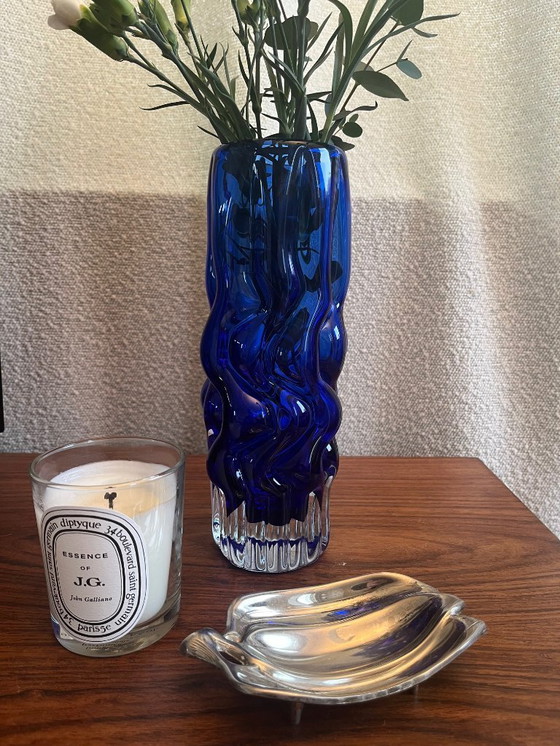 Image 1 of Vaso in vetro vintage Nový Bor – design Pavel Hlava