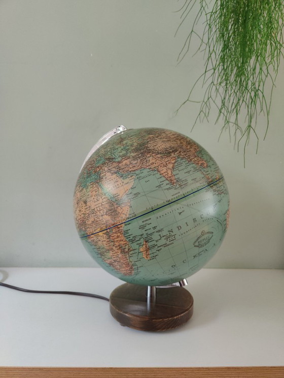 Vintage Columbus Duplex globe lamp, Paul Oestergaard, 1980s – Table lamps, Metal, Plastic (photo 8 of 17)