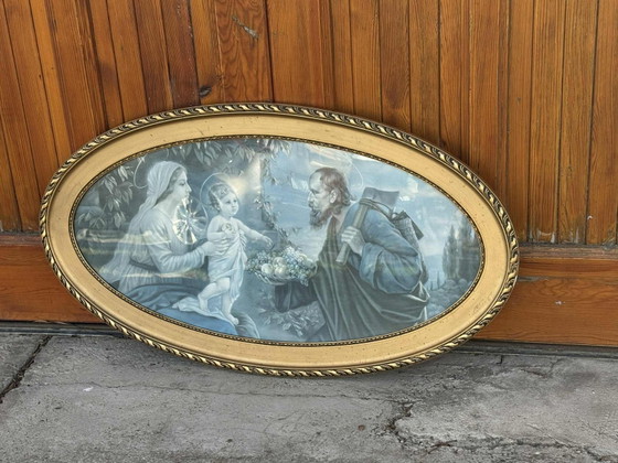 Art Nouveau Artist, Holy Family, Print, Framed, Art Prints (photo 5 of 5)