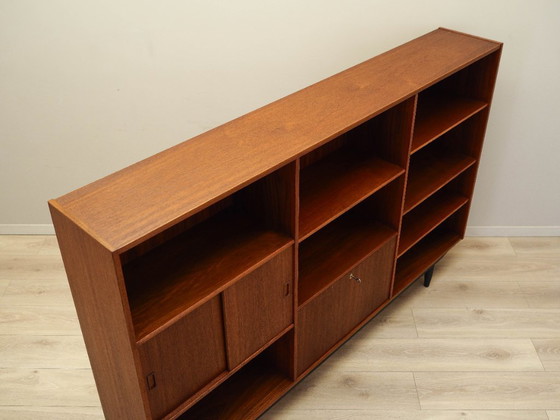 Image 1 of Teak bookcase, Danish design, 1970s, production: Kjeld Bundgard