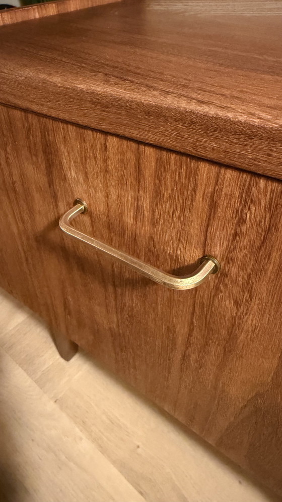 Image 1 of Comodino Louis van Teeffelen – Design olandese di metà secolo