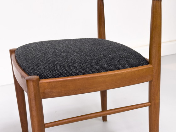 Image 1 of Sillas de comedor danesas de teca de H. W. Klein para Bramin, años 60, juego de 6