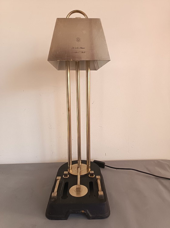 Image 1 of Lampe de table Bauhaus, prototype - Londres 1931. Design de Marcel Breuer ?
