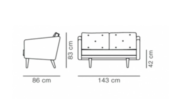 Image 1 of Canapé du designer Børge Mogensen Fredericia