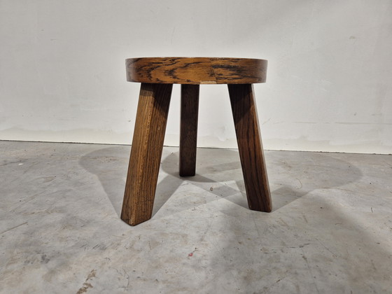 Image 1 of Brutalist japandi vintage tripod krukje