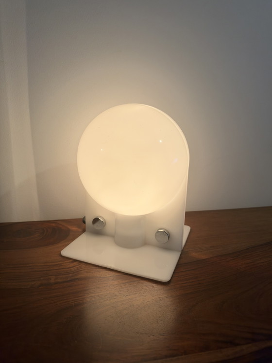 Lampada da tavolo Sirio – Sergio Brazzoli per Harvey Guzzini – Anni '70 – Lampade da tavolo, Metal, Plastic (photo 2 of 12)