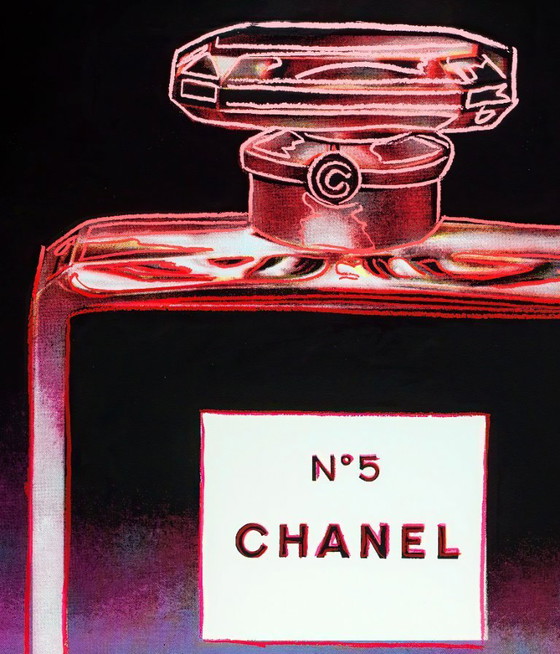 Image 1 of Chanel poster created by Andy Warhol - 50× 70cm