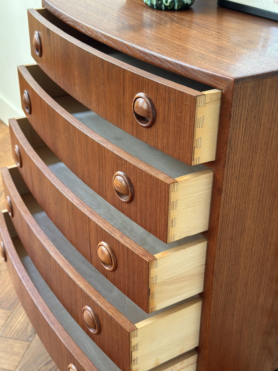 Image 1 of Vintage Design ladekast Kai Kristiansen hout jaren 50/60/70