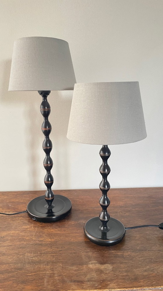 Image 1 of Een paar vintage Ikea spiraallampen