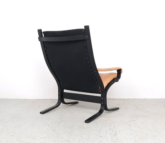 Image 1 of Ingmar Relling leather Siesta armchairs, 1970s