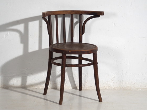 Sedie antiche Thonet con braccioli (c.1920). Set di 4 pezzi #3 – Poltrone (photo 28 of 40)