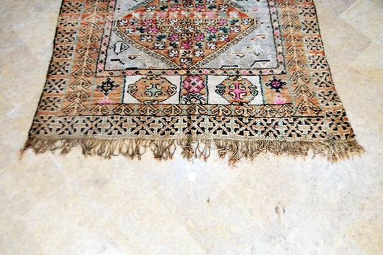 Image 1 of Tapis marocain vintage pastel Zemmour - 400 x 186 cm