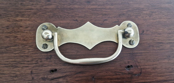 Image 1 of Mahoniehouten dressoir, gesigneerd Maple & Co - 19e eeuw