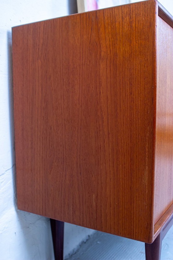 Image 1 of Credenza vintage in teak di Heinrich Riestenpatt, cassettiera danese